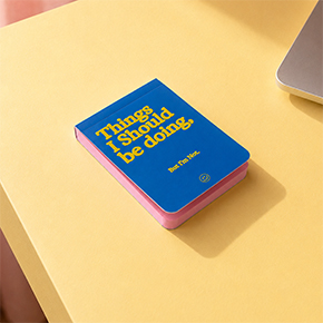 BLUE LAZY MINI NOTEPAD HF