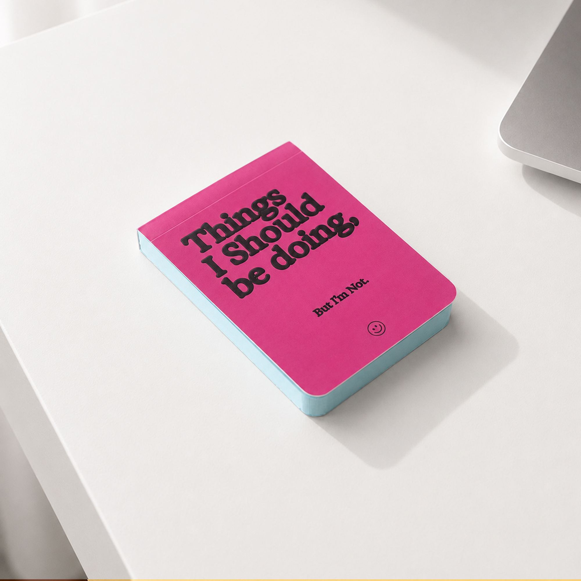 PINK LAZY MINI NOTEPAD HF