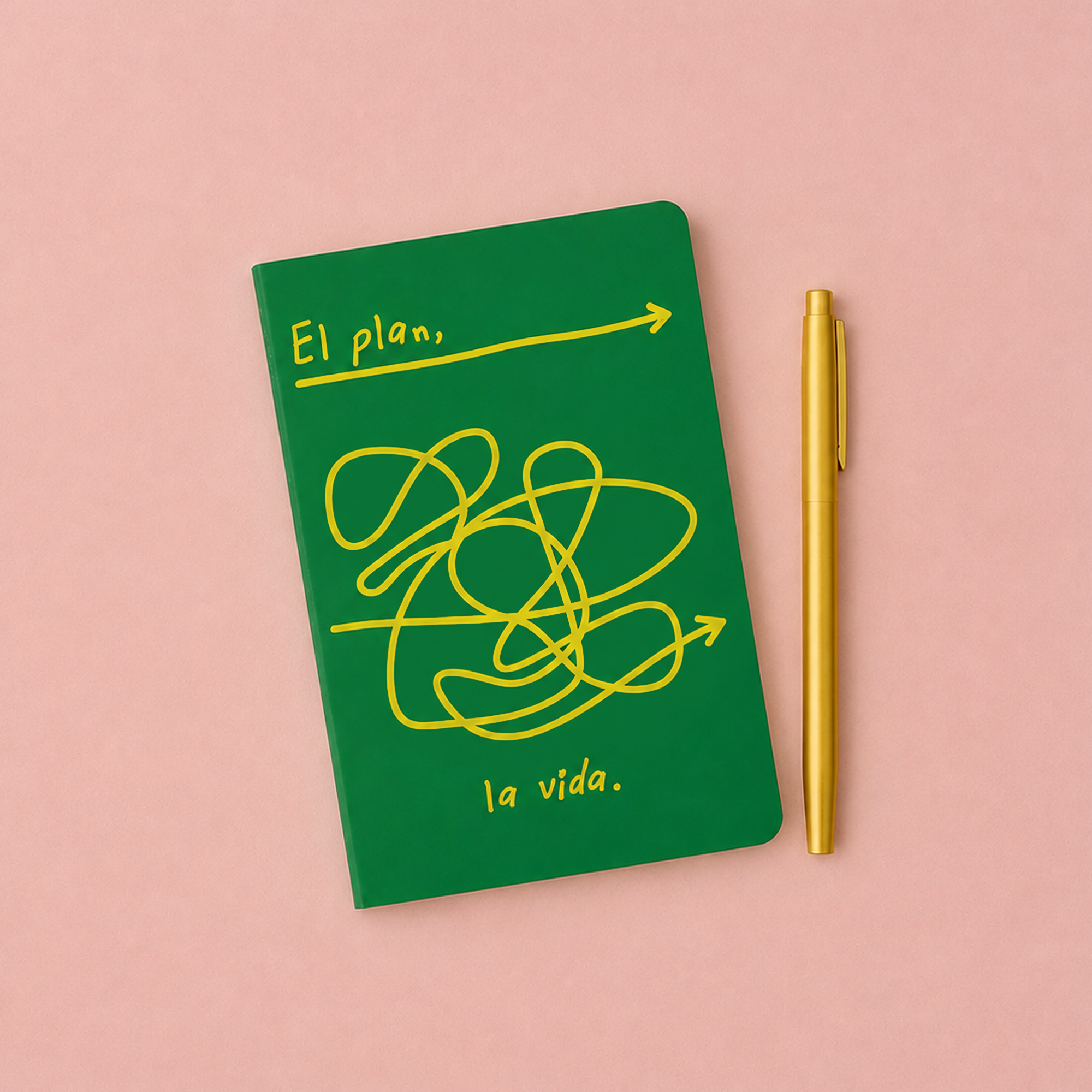 GREEN A6 PLOT TWIST PLANNER HF