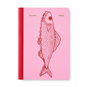 LIBRETA A5 PISCIS ROSA HF - Ítem1