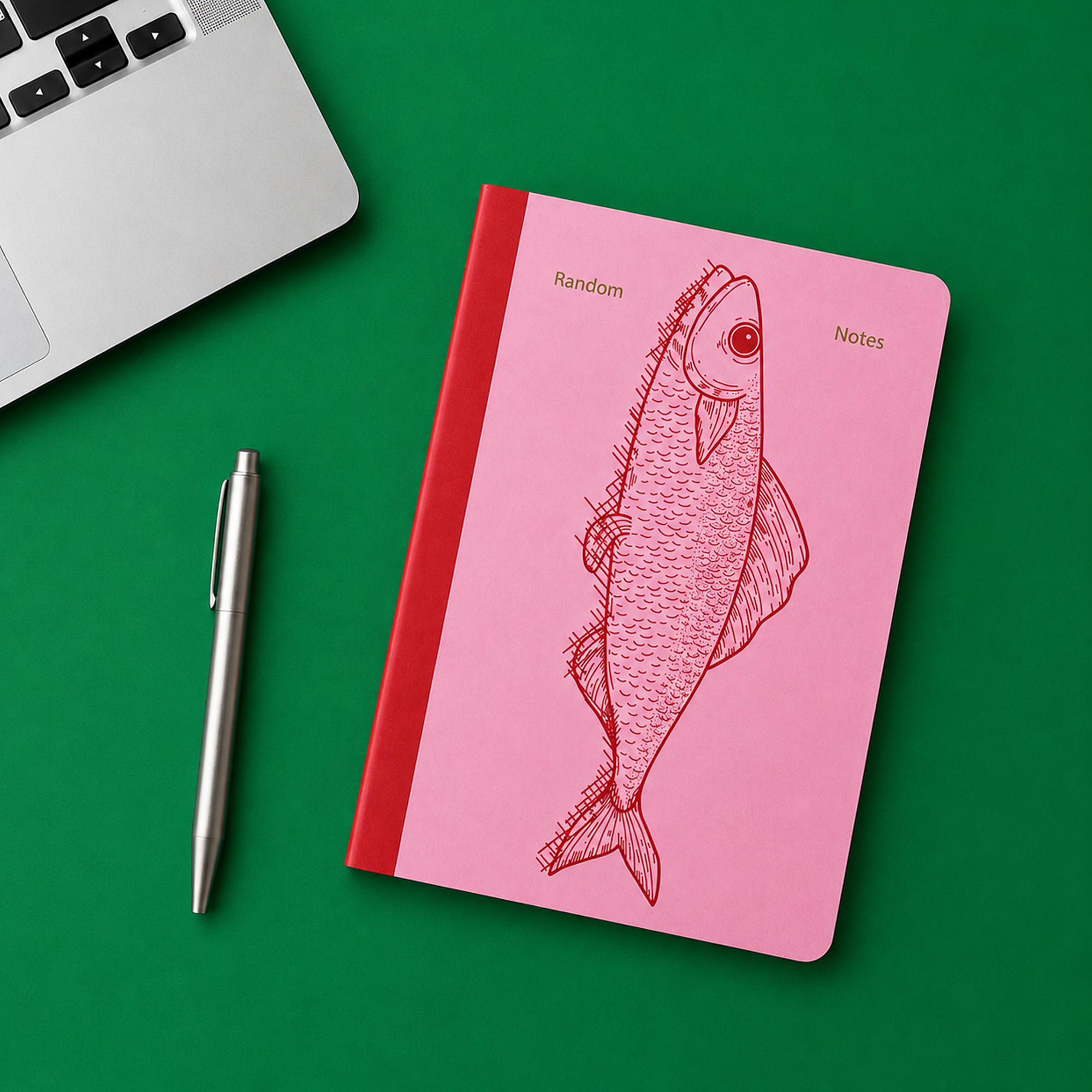 LIBRETA A5 PISCIS ROSA HF