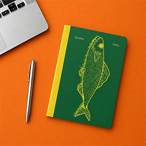 GREEN A5 PISCES NOTEBOOK HF