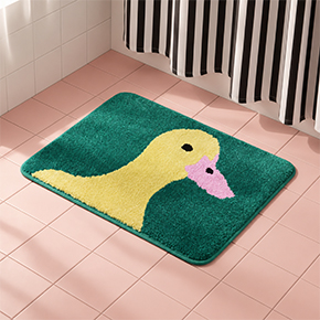 ALFOMBRA DE BAÑO DUCK VERDE HF