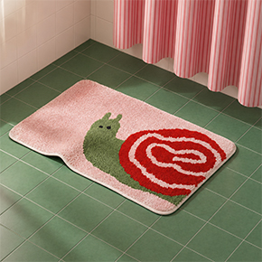 ALFOMBRA DE BAÑO CARACOL CHILL HF