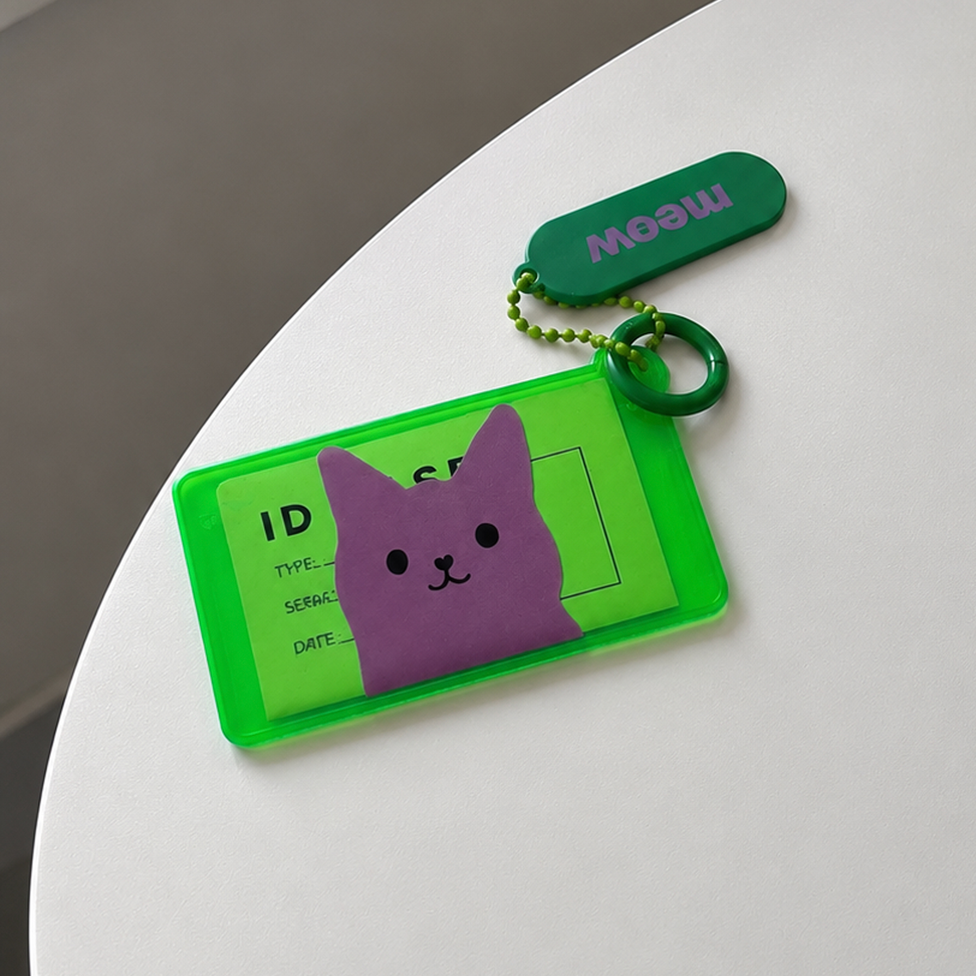 CARD HOLDER PINK CAT HF
