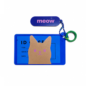 CARD HOLDER BLUE CAT HF - Item1