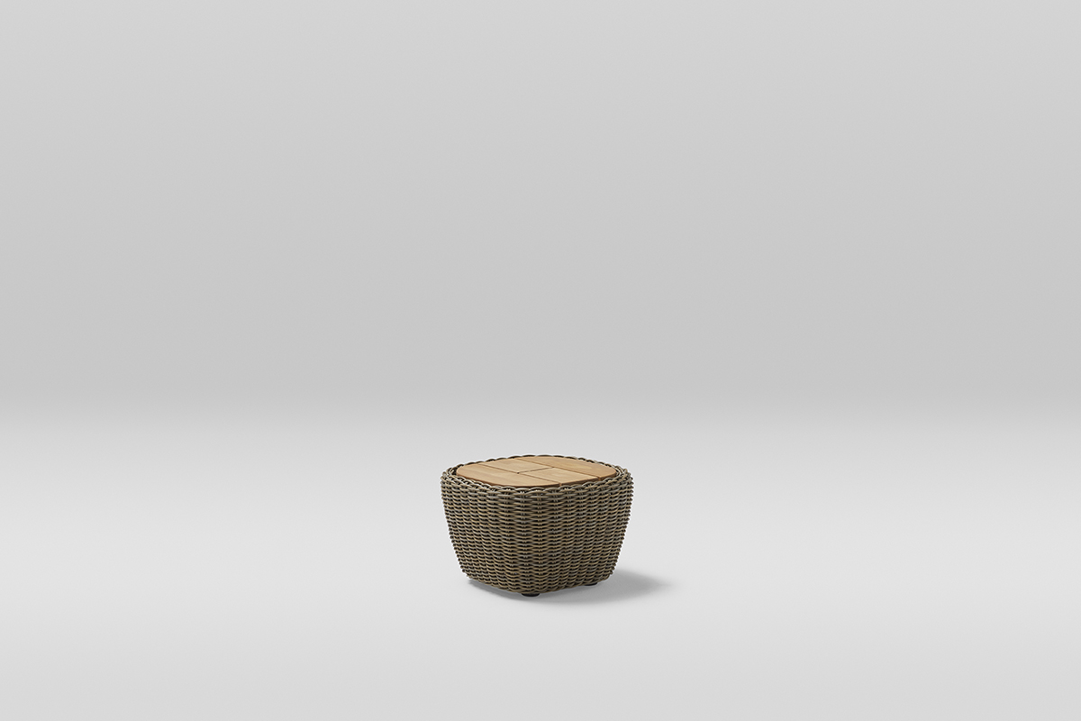 WOVEN SIDE TABLE