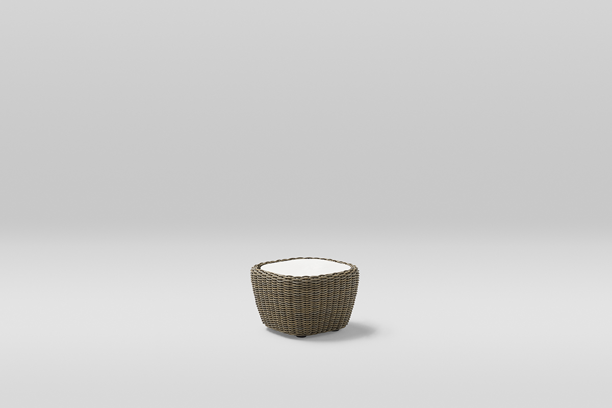 WOVEN SIDE TABLE