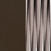 60 Grau- Taupefarben (Aluminium - Seil)