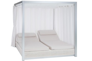 SUNBED WITH CURTAINS - Item
