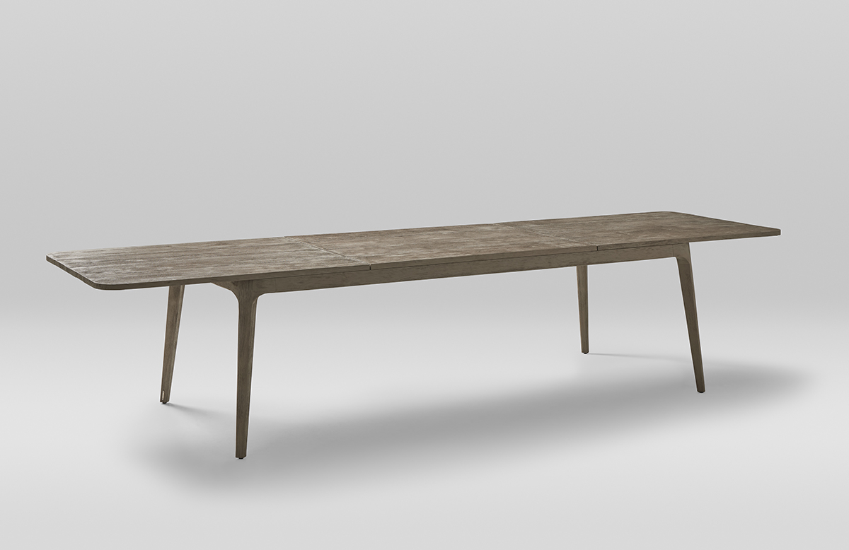EXTENDABLE RECTANGULAR DINING TABLE