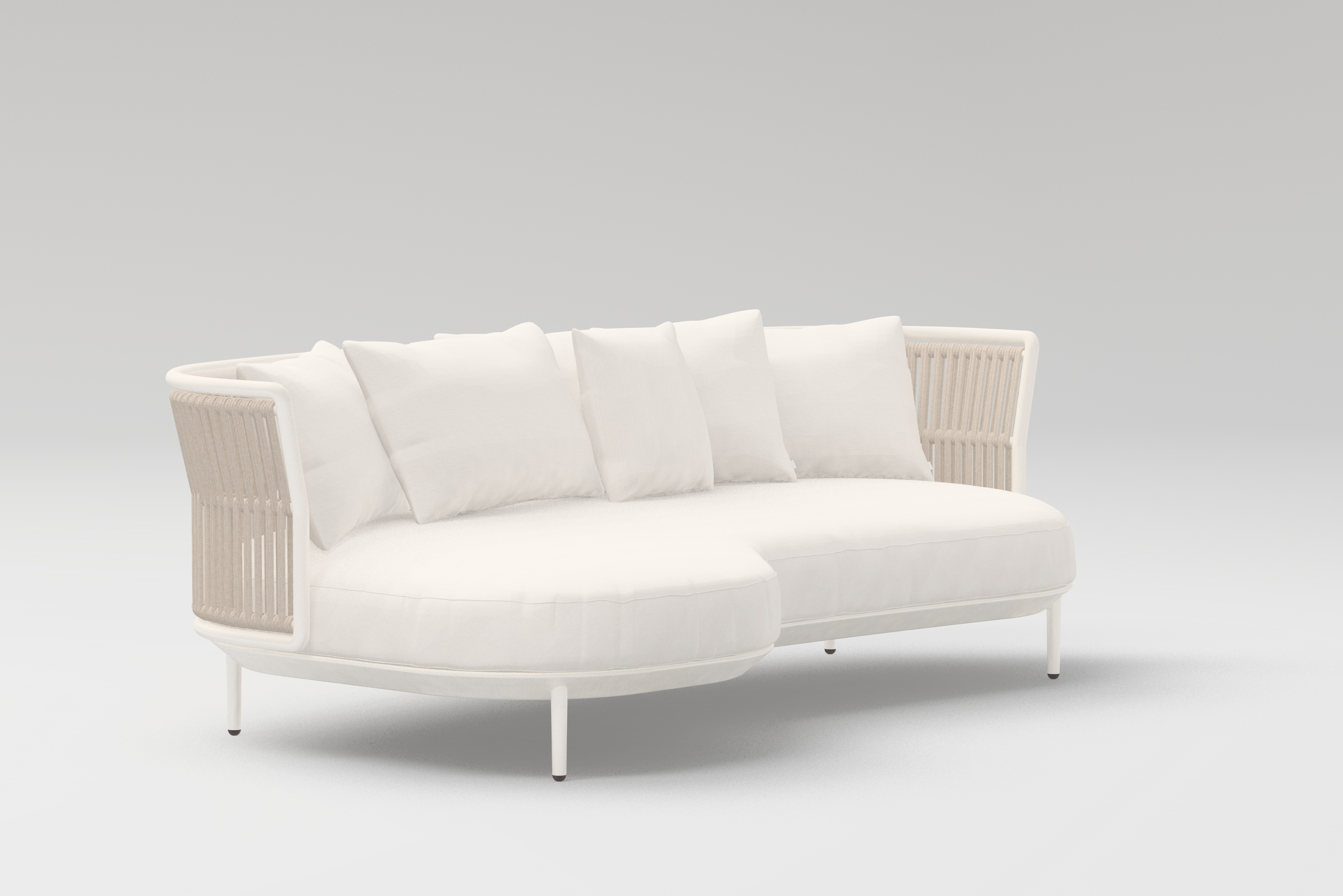 SOFA-CHAISE MODULE - WOVEN