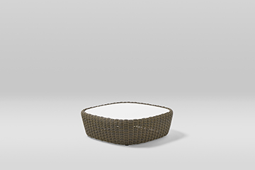 SQUARE WOVEN COFFEE TABLE