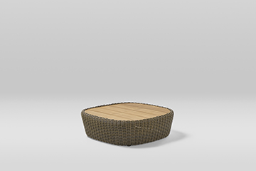 SQUARE WOVEN COFFEE TABLE