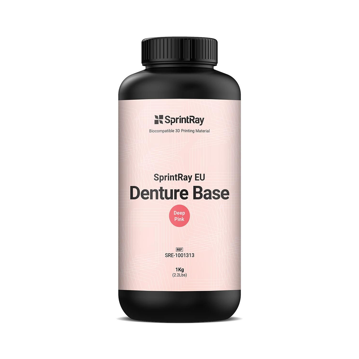 SRE1001304-SprintRay Resin EU Denture base deep pink 1L.