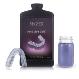 KEY4220005-Keystone Resin KeySplint Soft Transparent 1kg/MDIIa