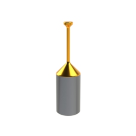 DMT Ø1.45mm, Seat 45º, Cutting L 6.3mm Shank 4mm