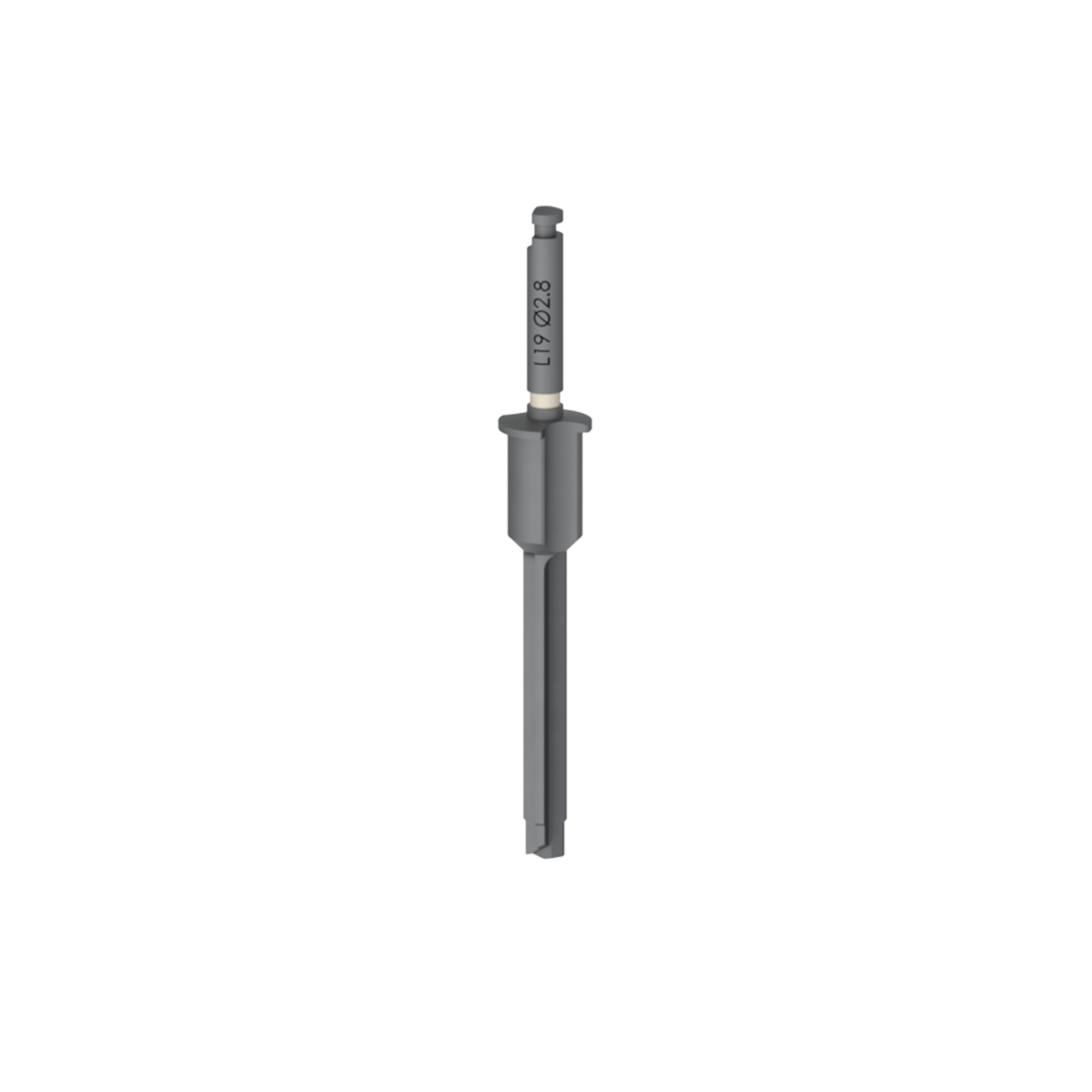 Fresa guiada Ø2.8mm L19