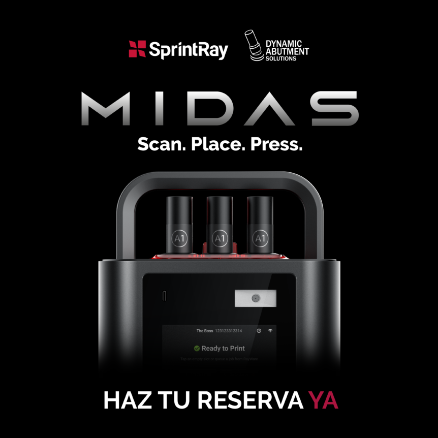 Discover the revolution in dentistry: SprintRay Midas!