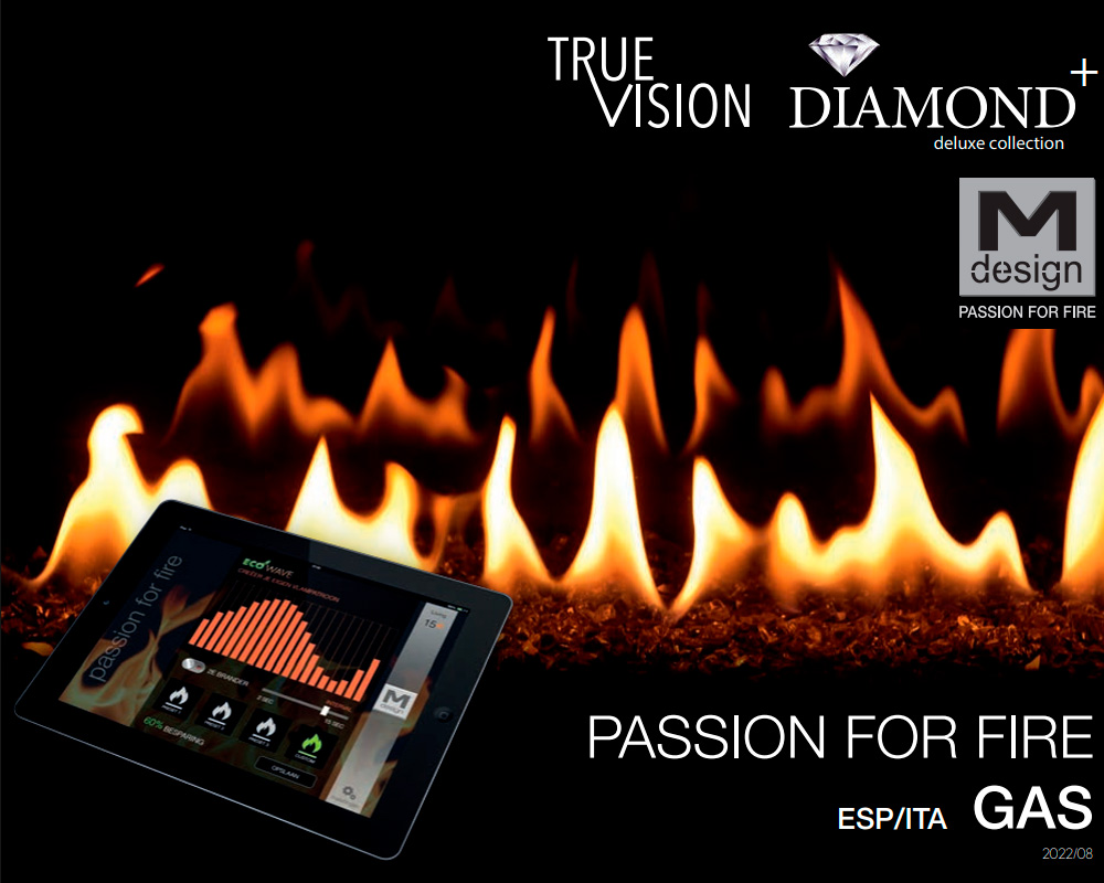 Catálogo chimeneas gas M-Design
