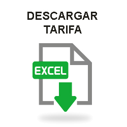 Tarifa Fontana en Excel