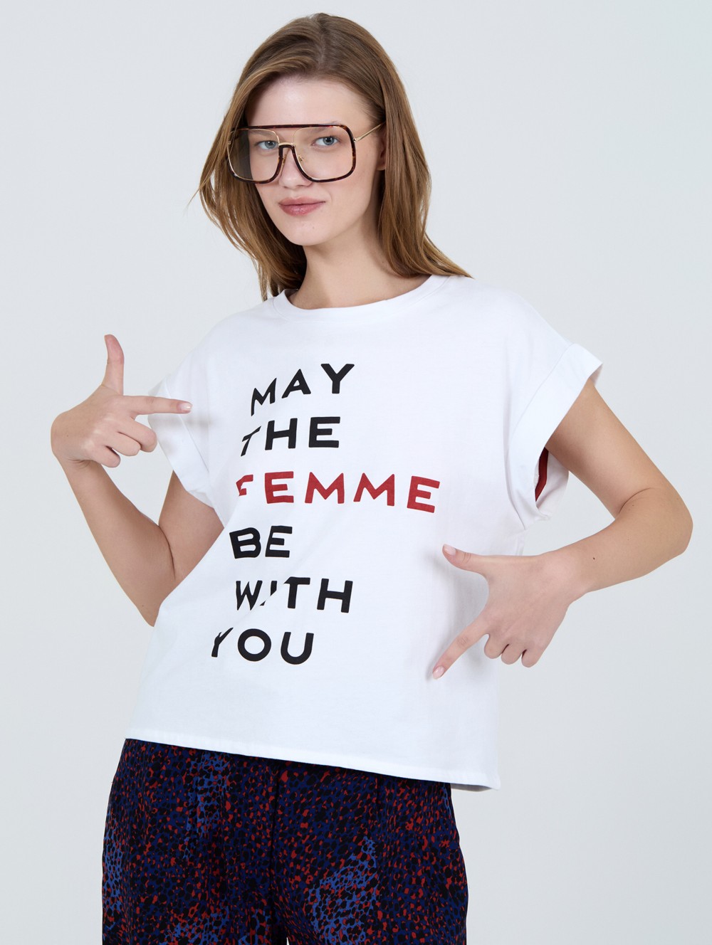 T-shirt femme en coton 5