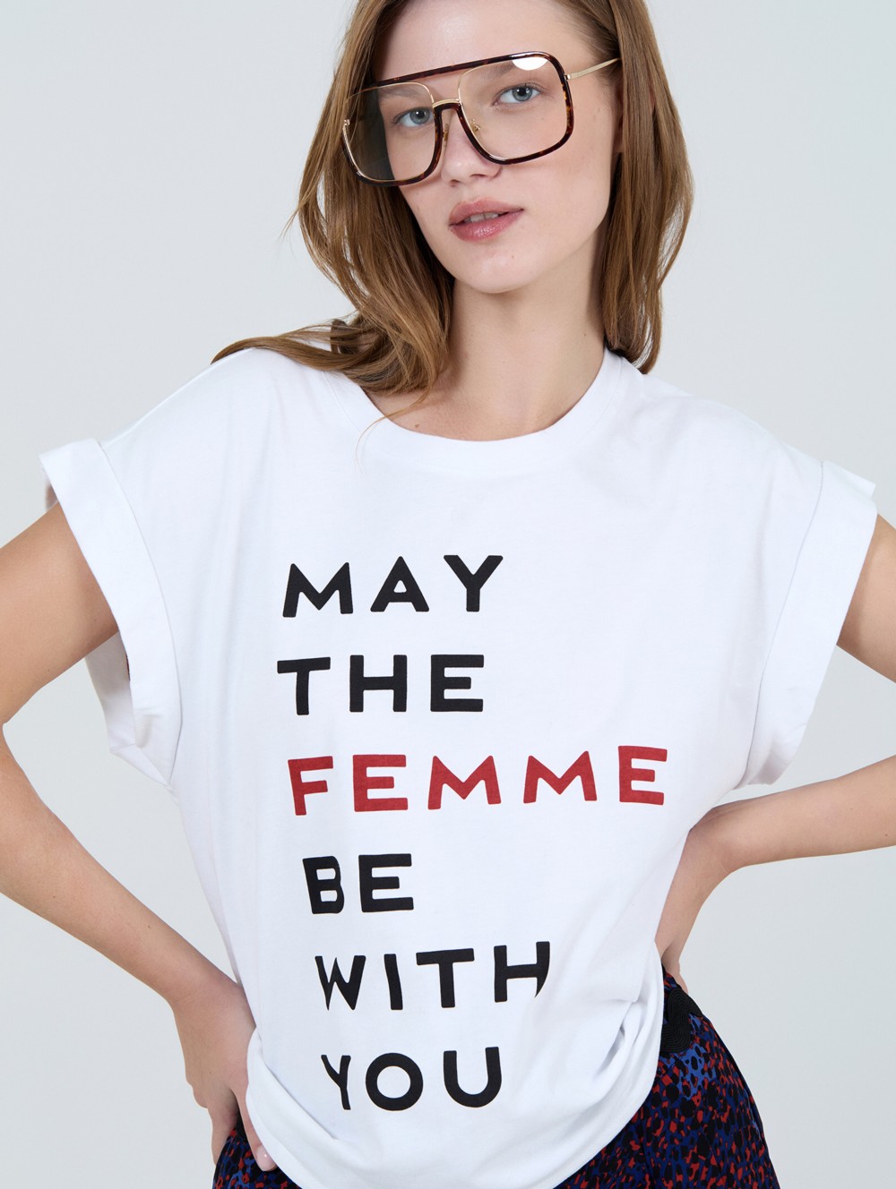 T-shirt femme en coton 4