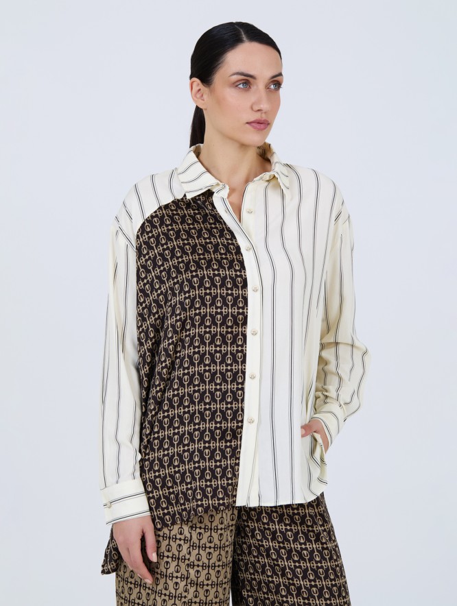 Camisa rayas pañuelo