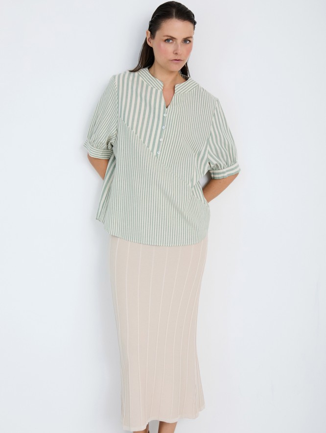 Camisa rayas combinadas