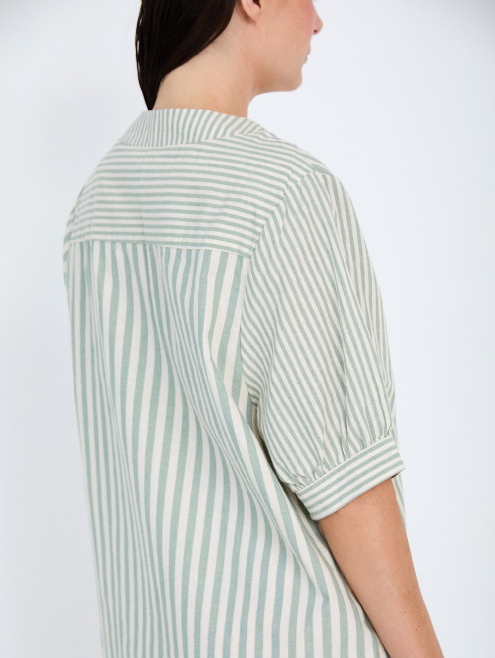 Camisa rayas combinadas