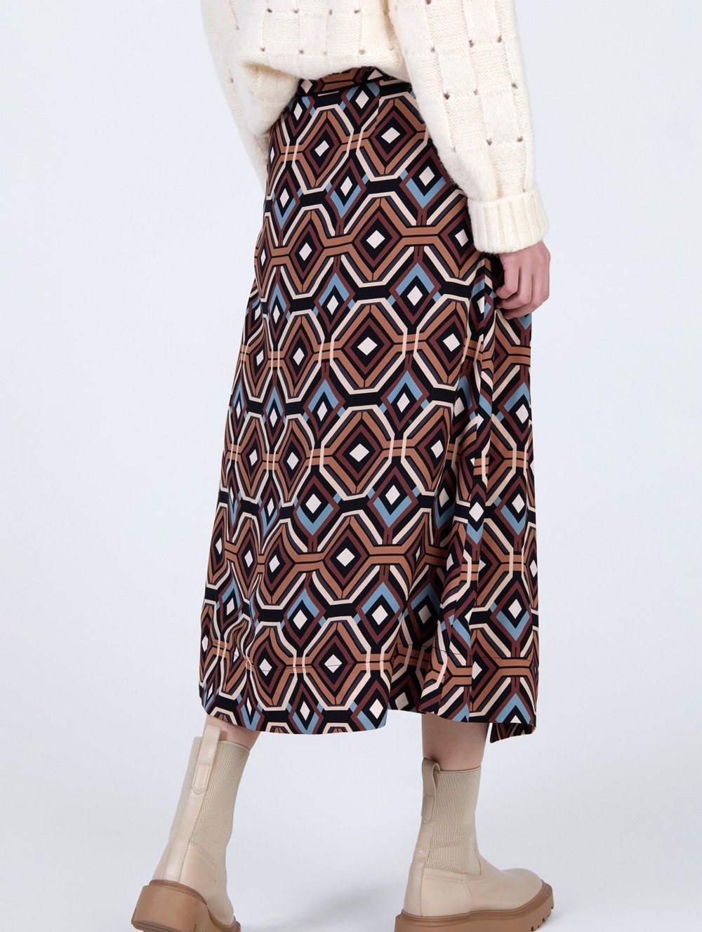 Falda cruzada geométrica 6