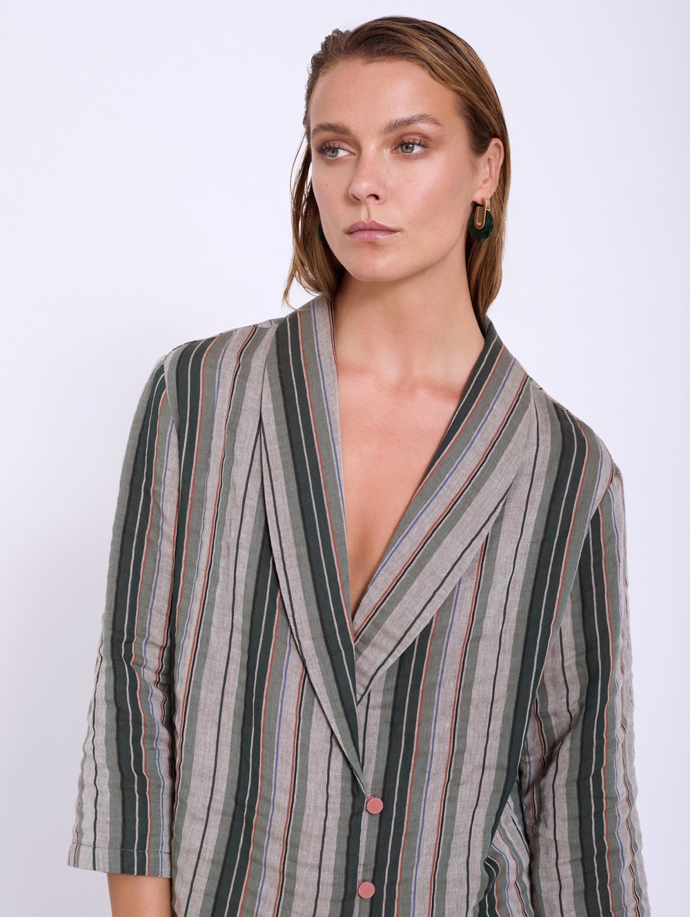 Blazer algodón rustico 2