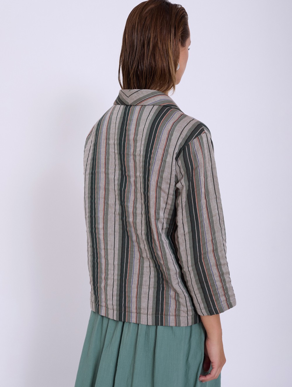 Blazer algodón rustico 4