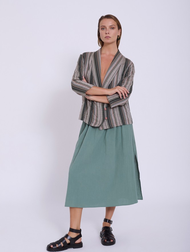 Blazer algodón rustico