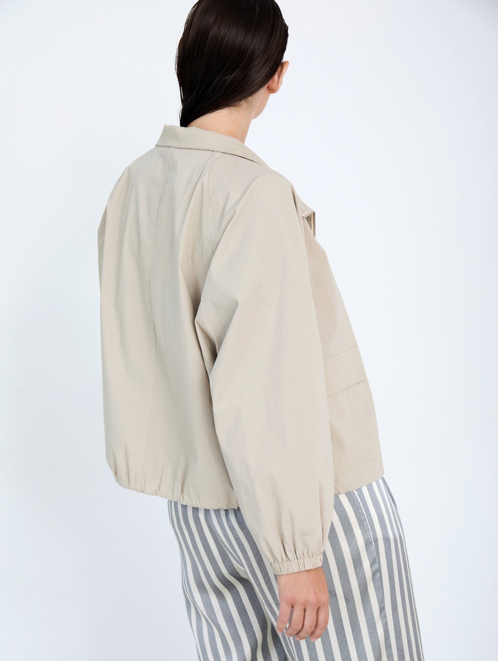 Technical fabric jacket