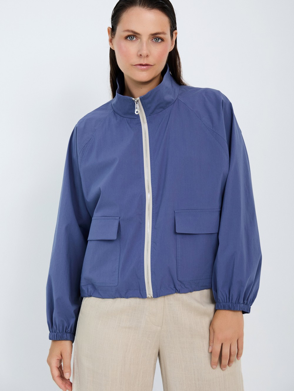Technical fabric jacket
