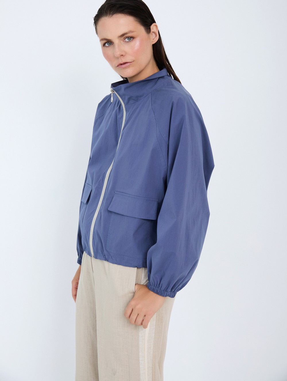 Technical fabric jacket