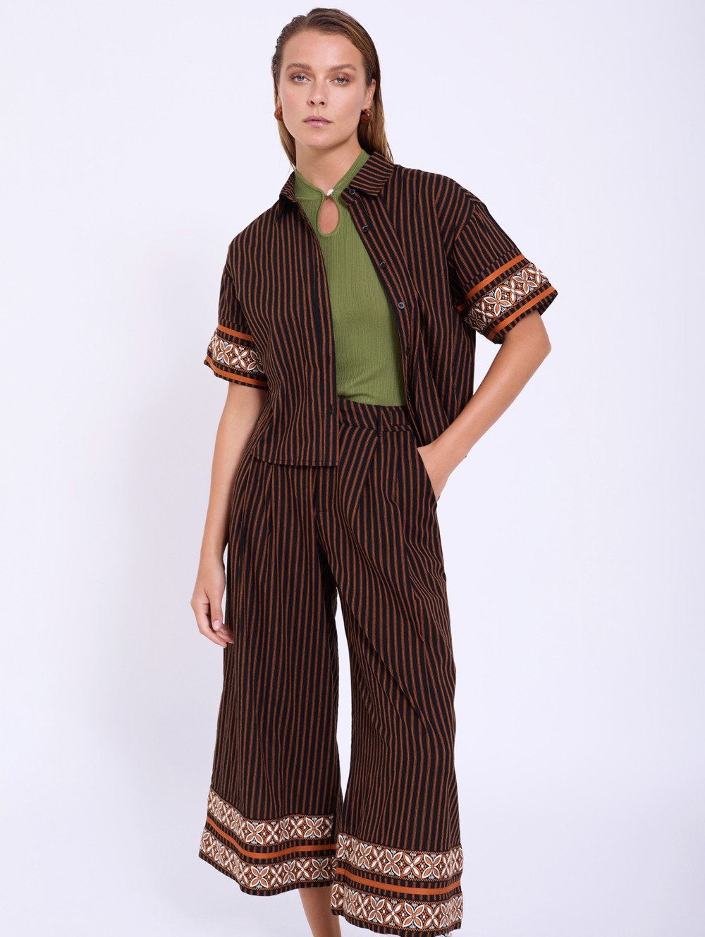 Pantalón palazzo algodón 2