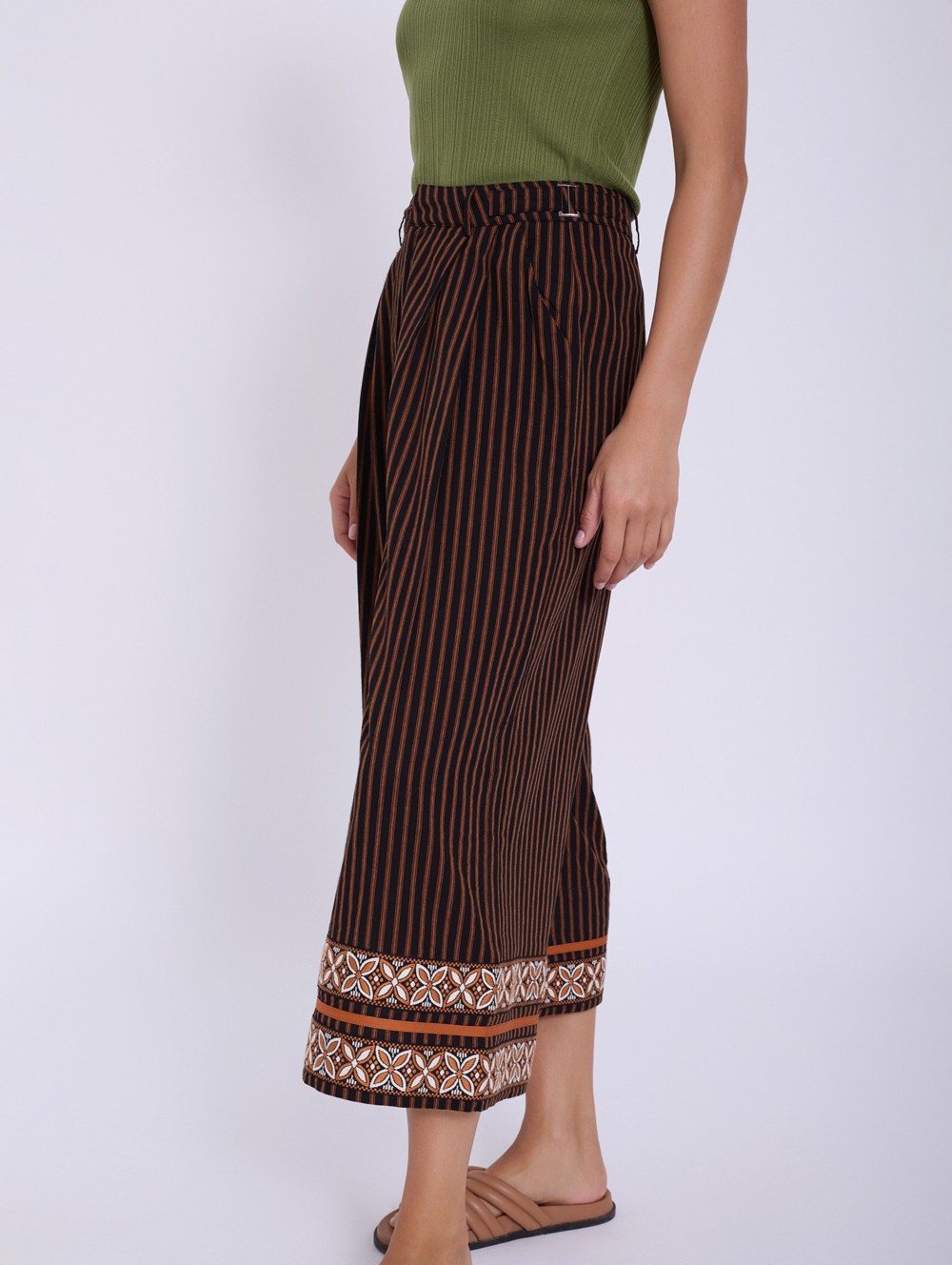 Pantalón palazzo algodón 5