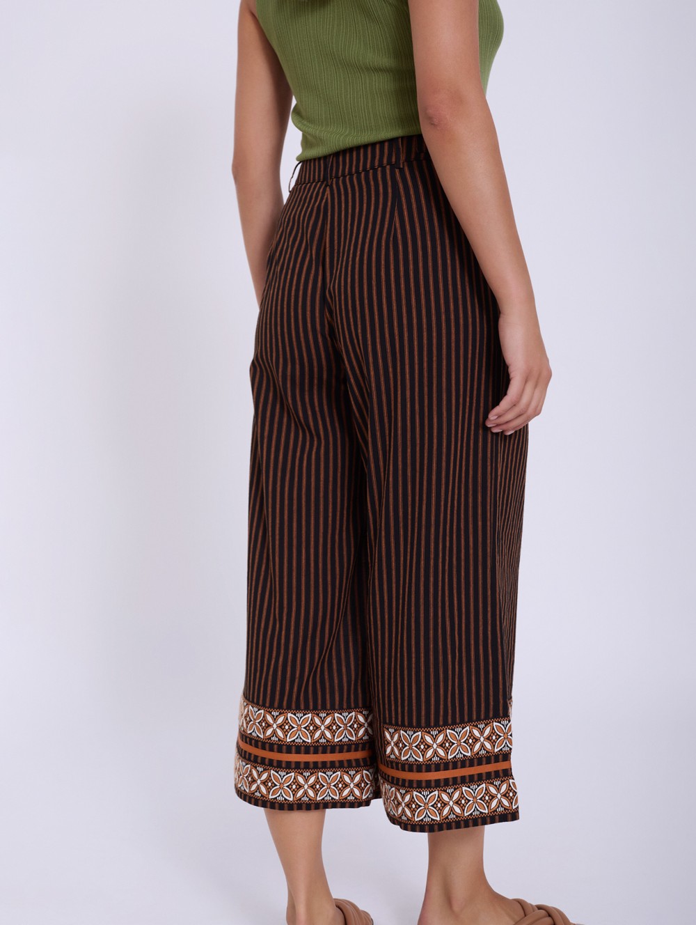 Pantalón palazzo algodón 4
