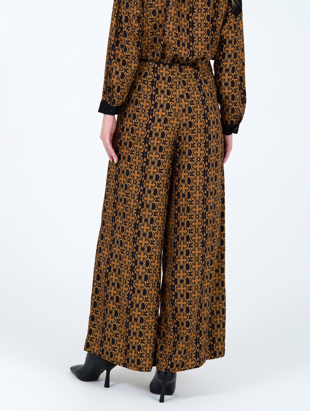 Pantalon à imprimé chaînes 2