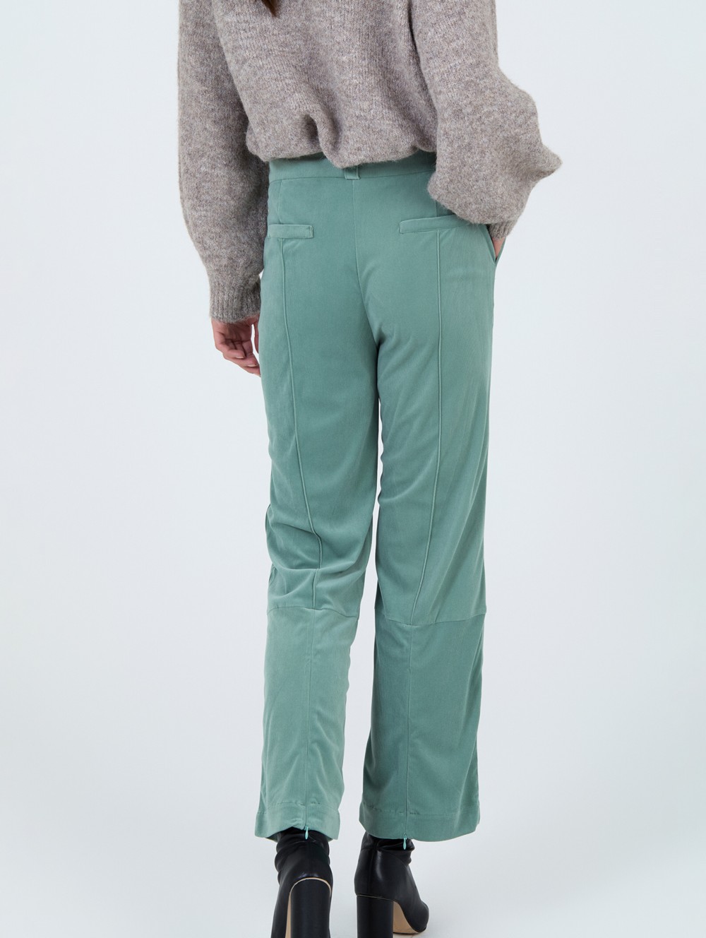 Straight corduroy trousers 4