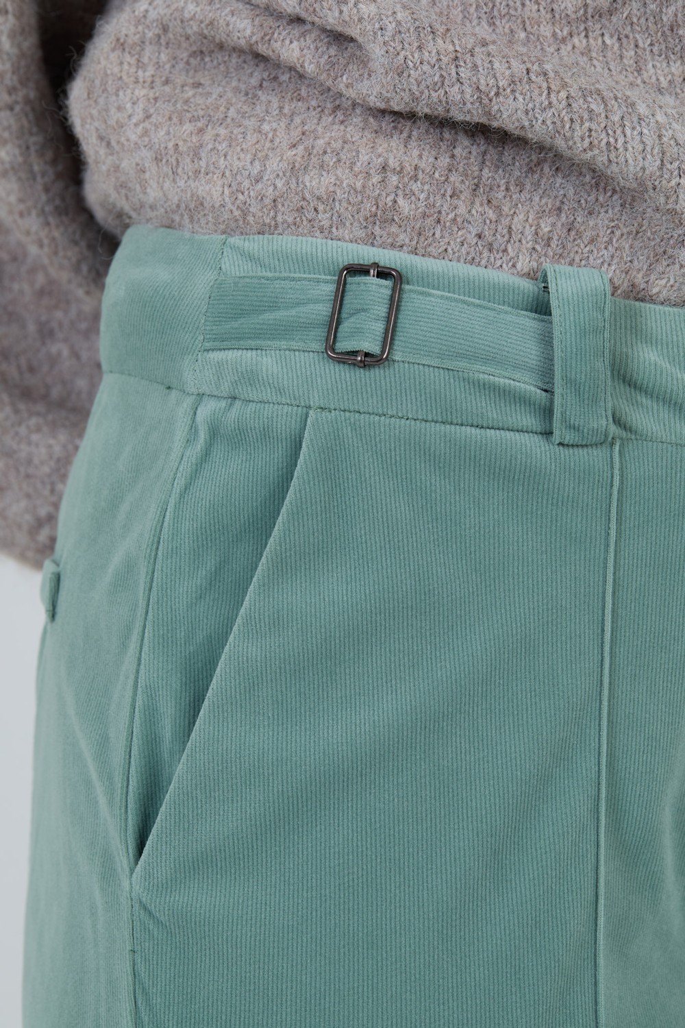 Straight corduroy trousers 2