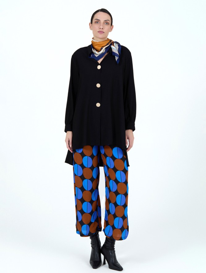 Pantalón estampado círculos