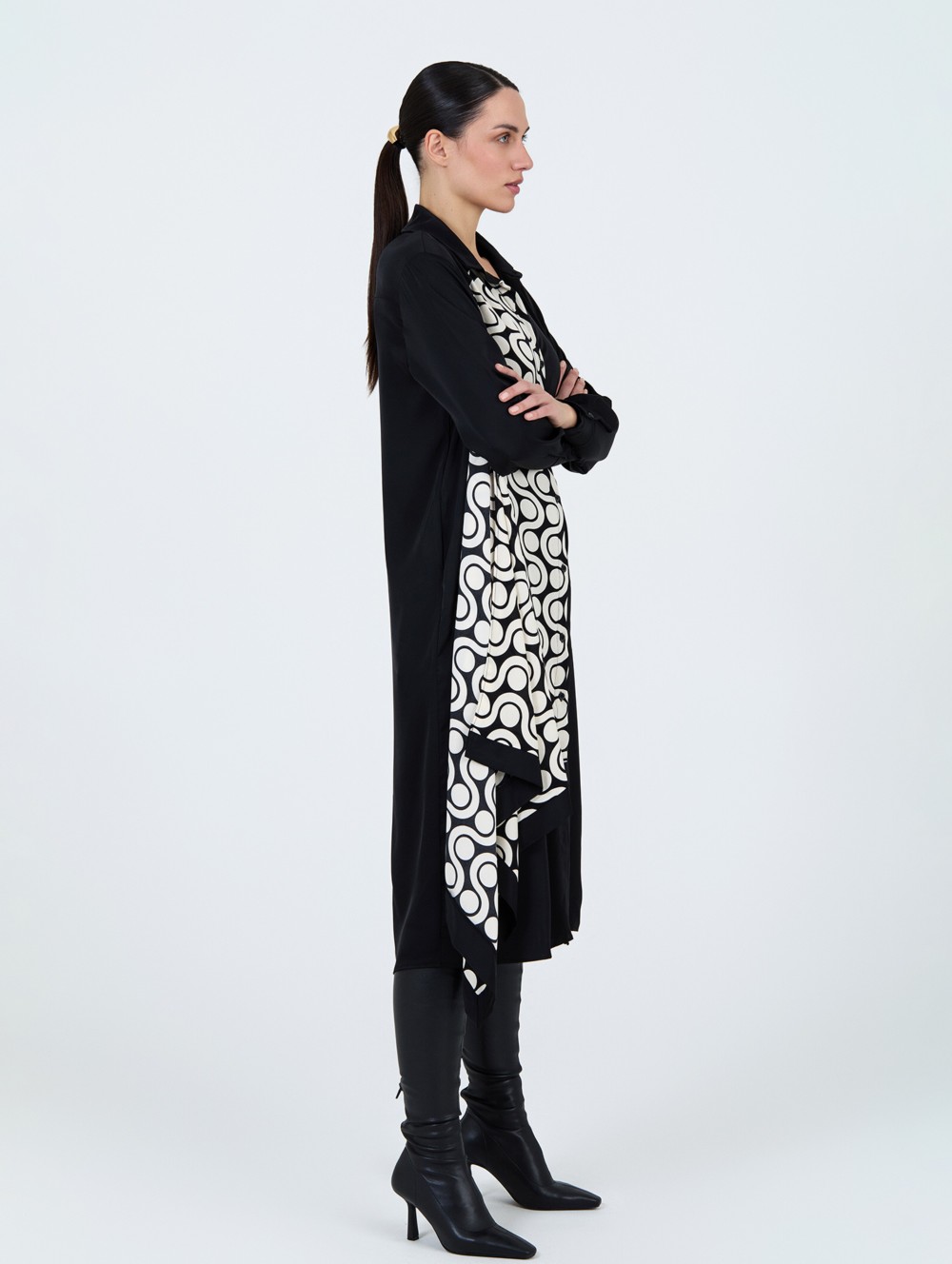 Vestido camisero pañuelo 3