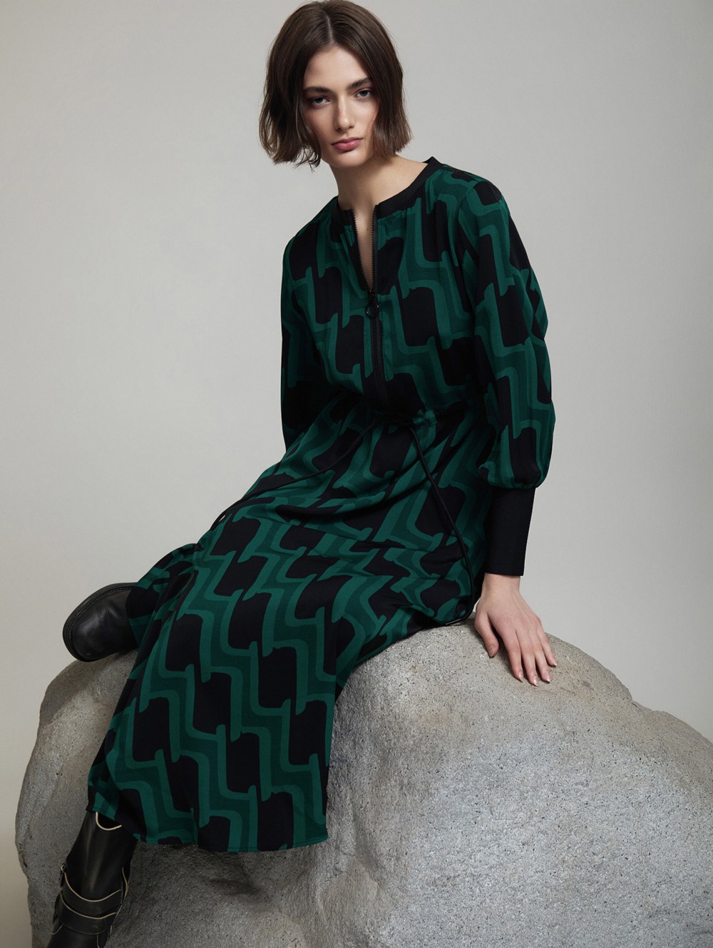 Sport printed dress