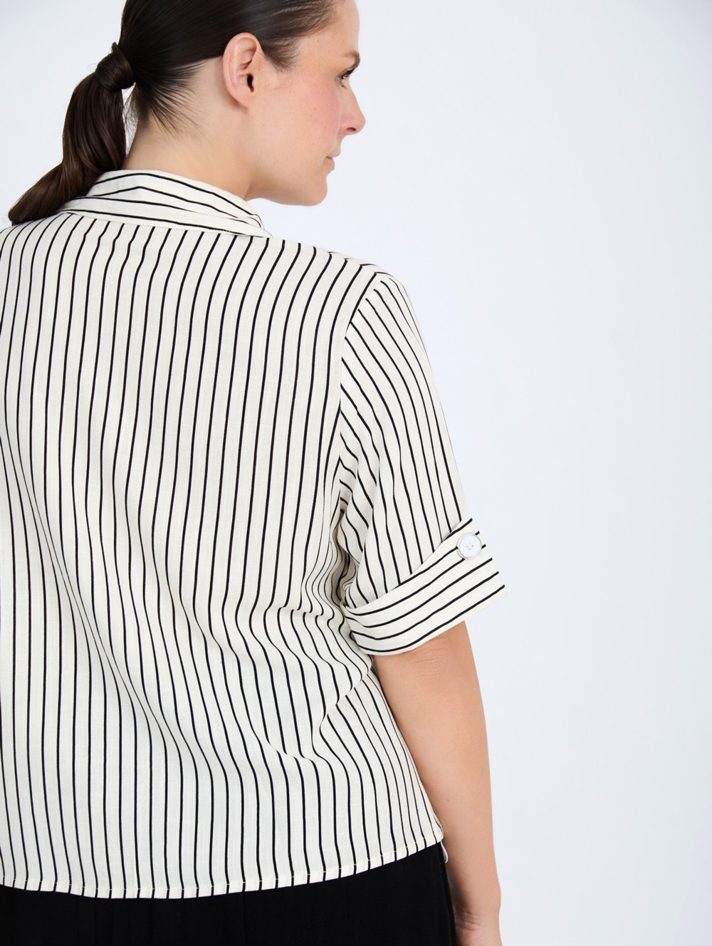 Viscose Striped Shirt