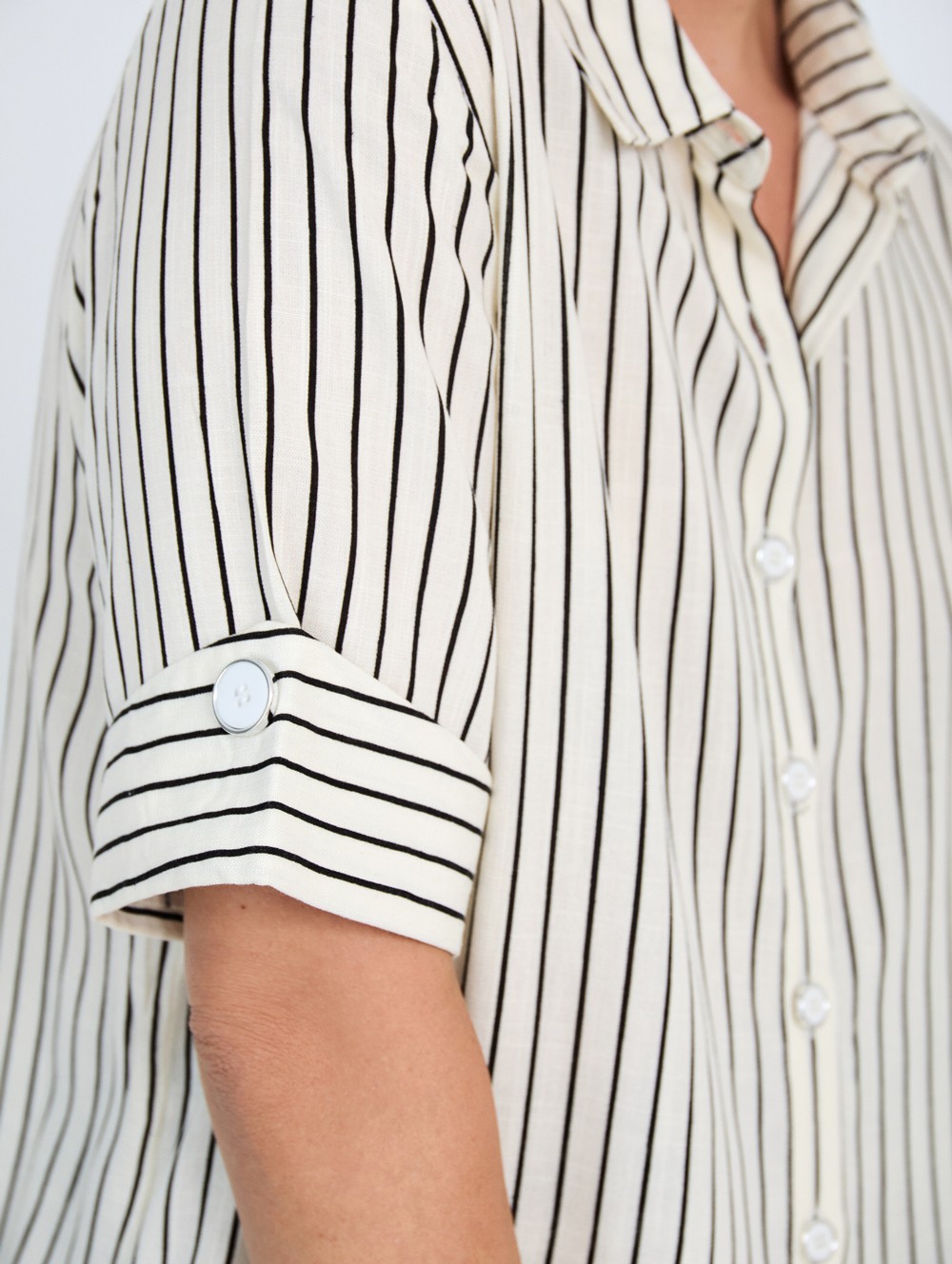Viscose Striped Shirt