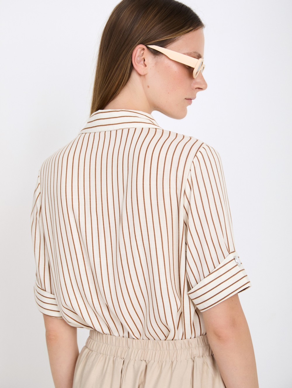 Viscose Striped Shirt