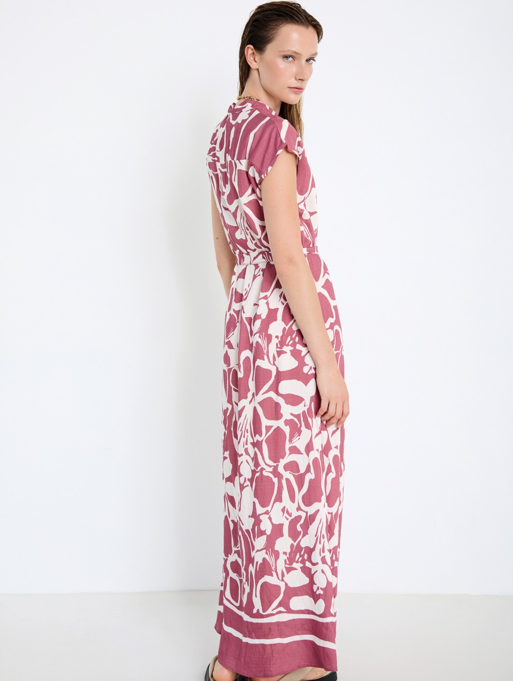 Abstract Print Dress 3